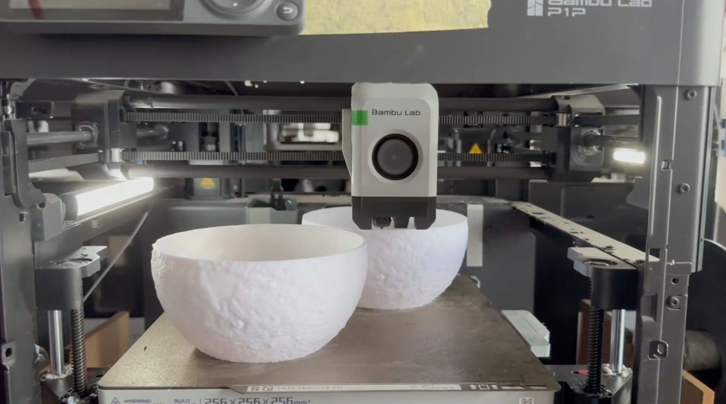 3D-Druck der strukturierten MAGFLOAT Moon Oberfläche